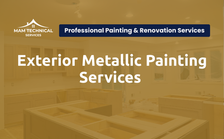 Exterior Metallic Painting services