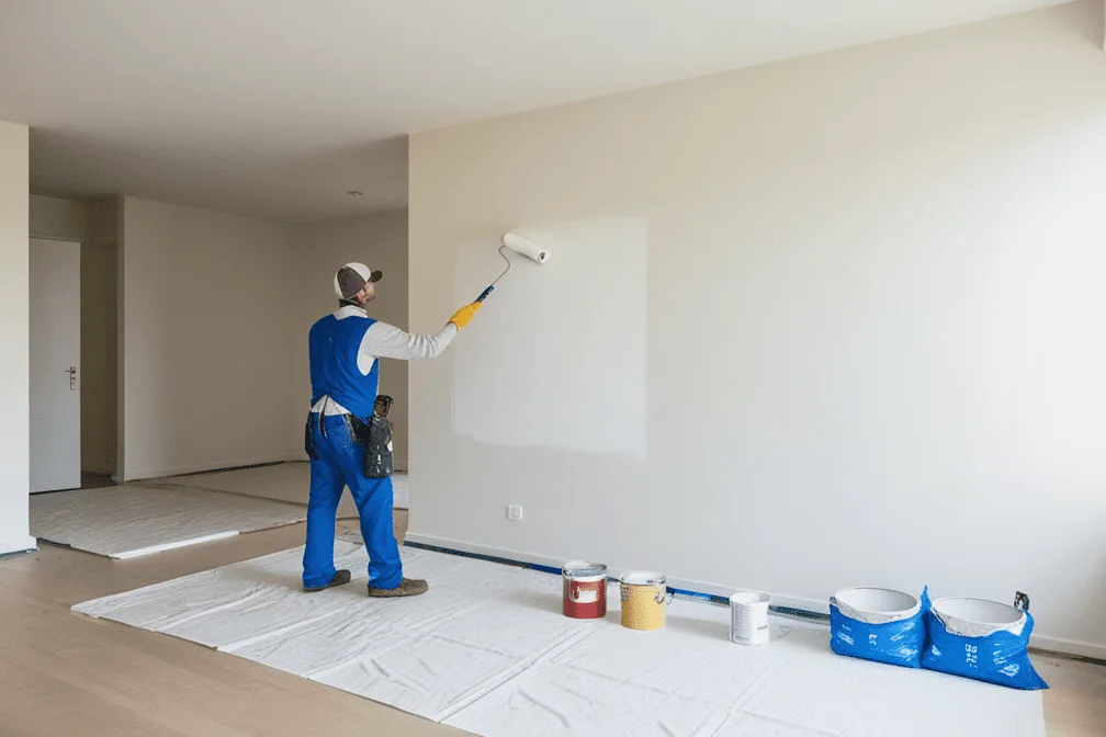 flat painting services